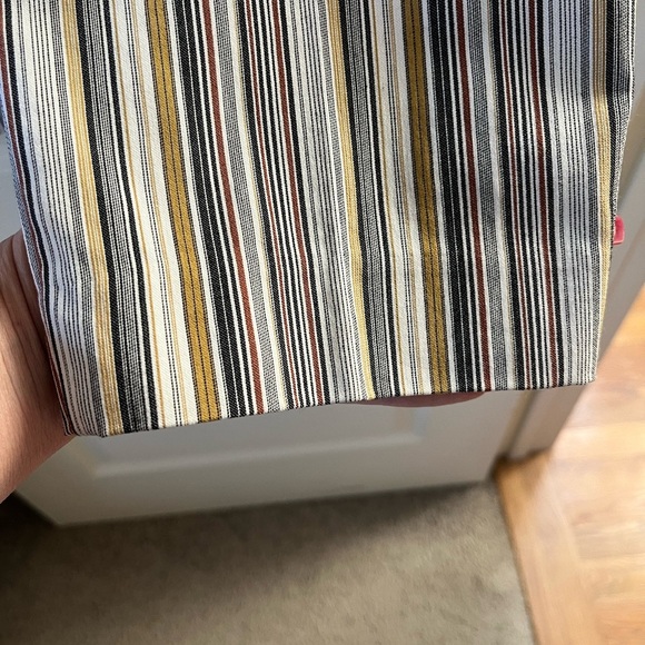 Zac & Rachel Vertical Striped Pull-on Ankle Length Pants Women’s Size 8 - Picture 2 of 15